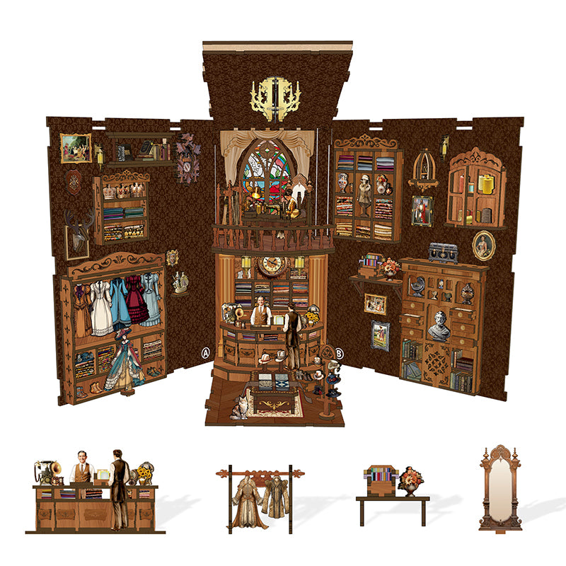 The Royal Atelier DIY Book Nook Kit | Windsor & Scroll