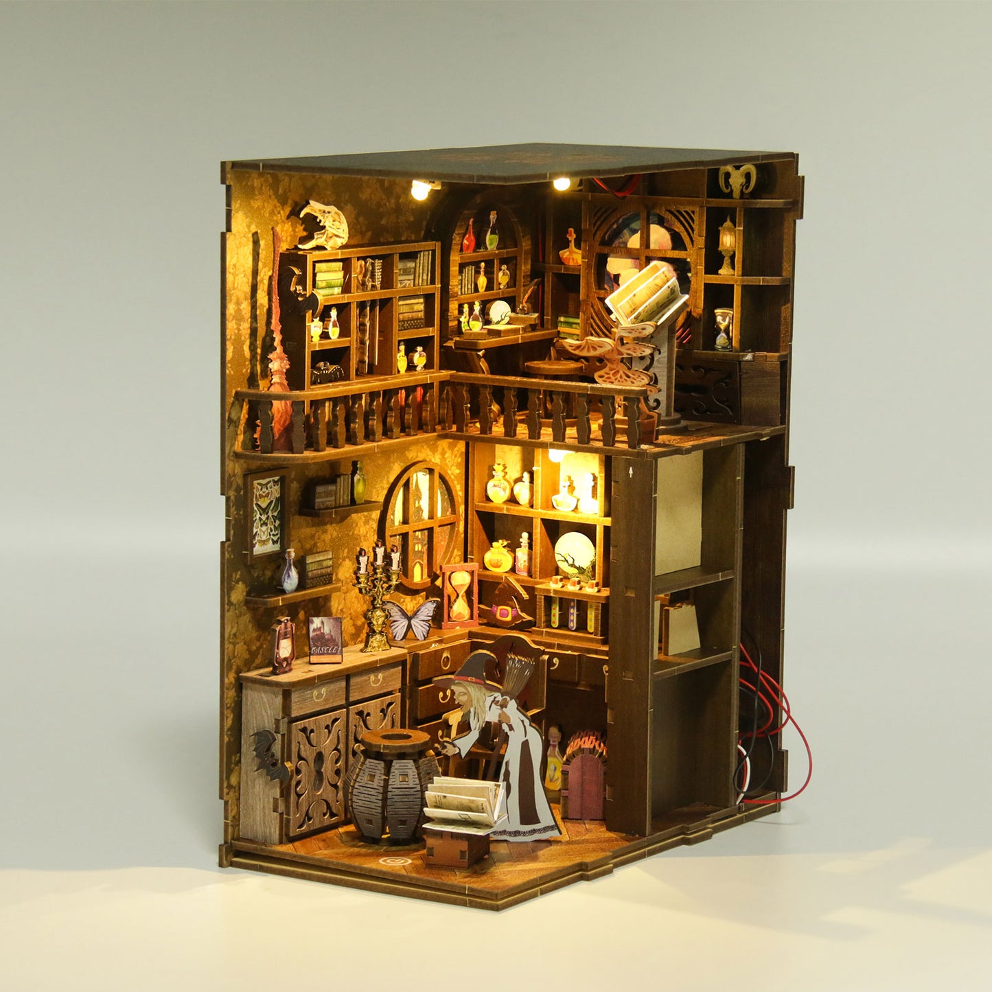 The Enchanted Witch’s Atelier DIY Book Nook Kit | Windsor & Scroll