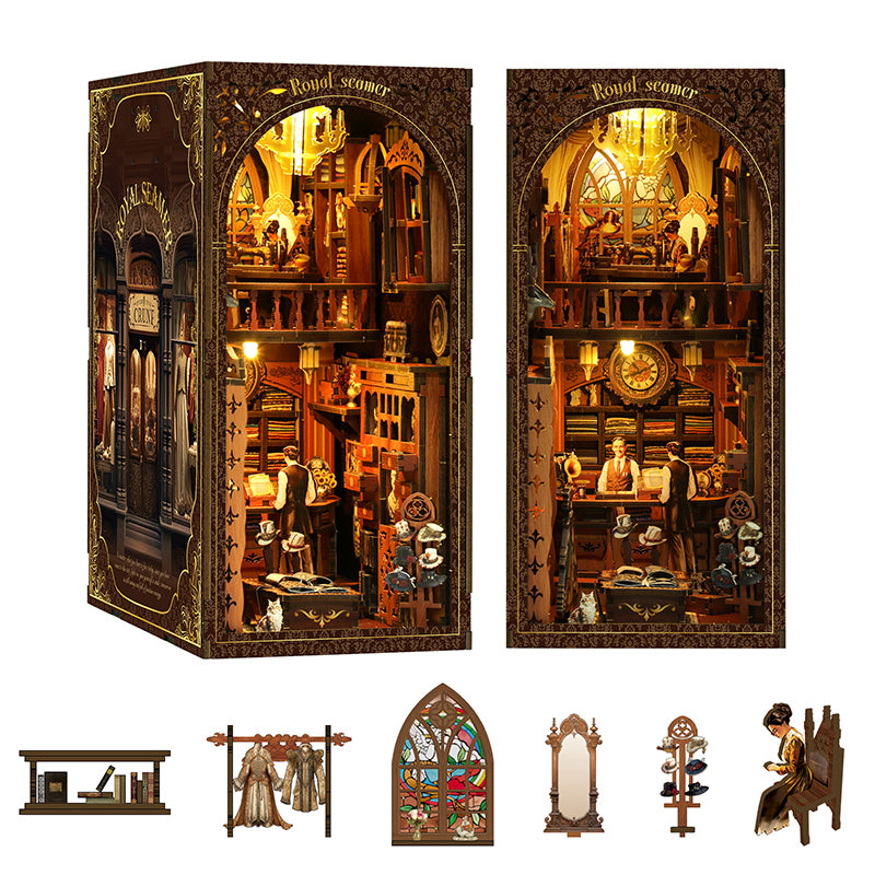 The Royal Atelier DIY Book Nook Kit | Windsor & Scroll