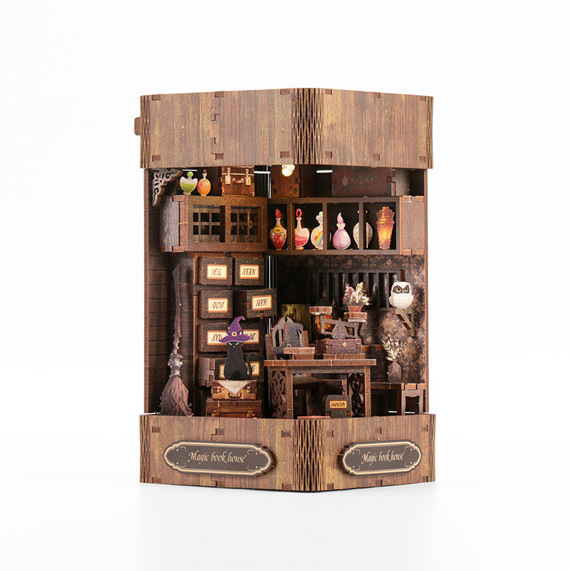 Magic Book House DIY Book Nook Kit | Windsor & Scroll