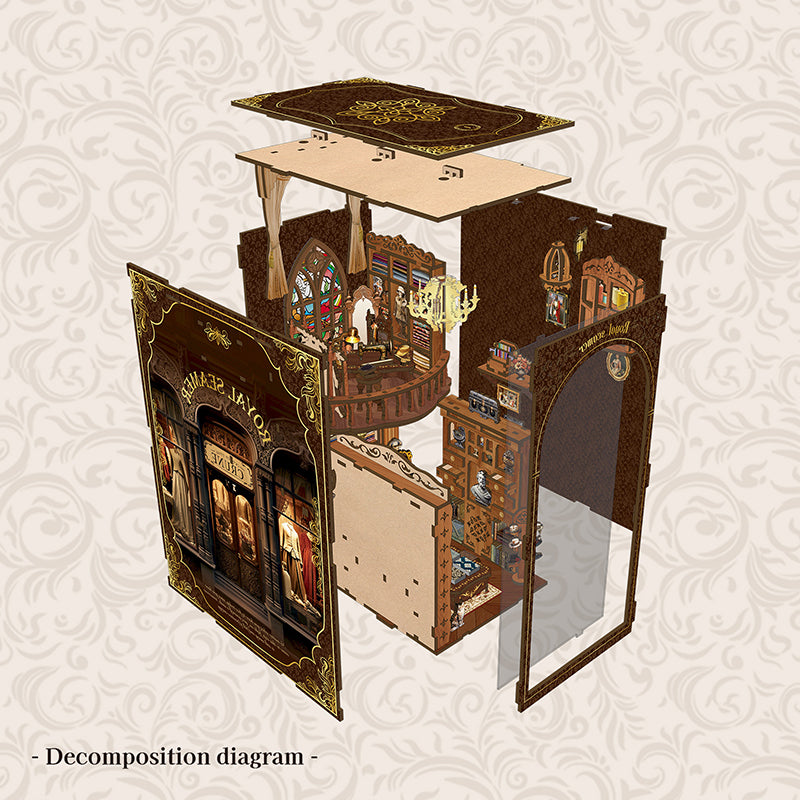 The Royal Atelier DIY Book Nook Kit | Windsor & Scroll