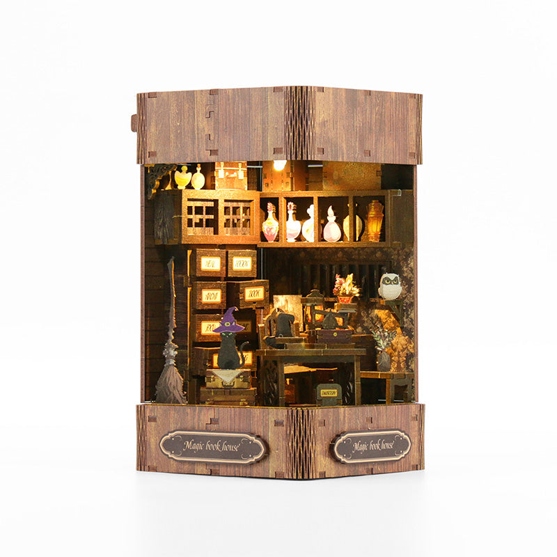 Magic Book House DIY Book Nook Kit | Windsor & Scroll