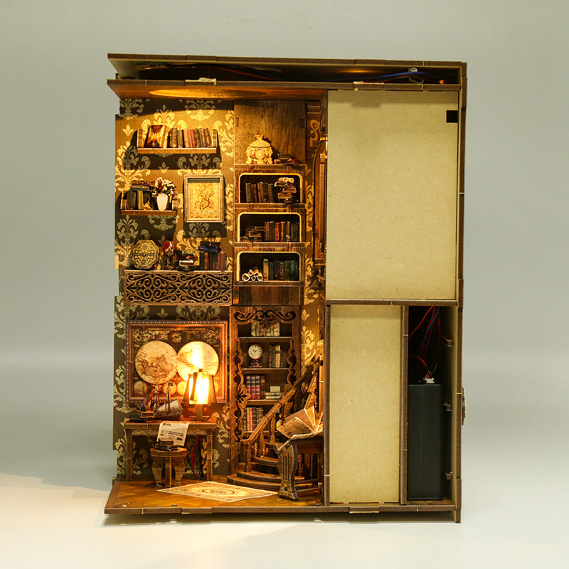 Ancient Book Collection Room DIY Book Nook Kit | Windsor & Scroll