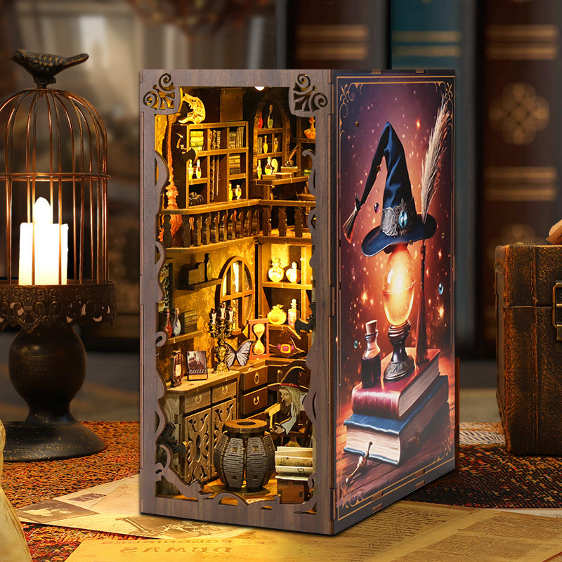The Enchanted Witch’s Atelier DIY Book Nook Kit | Windsor & Scroll