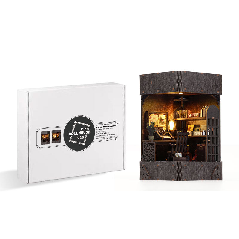 Holmes Detective Agency DIY Book Nook Kit | Windsor & Scroll
