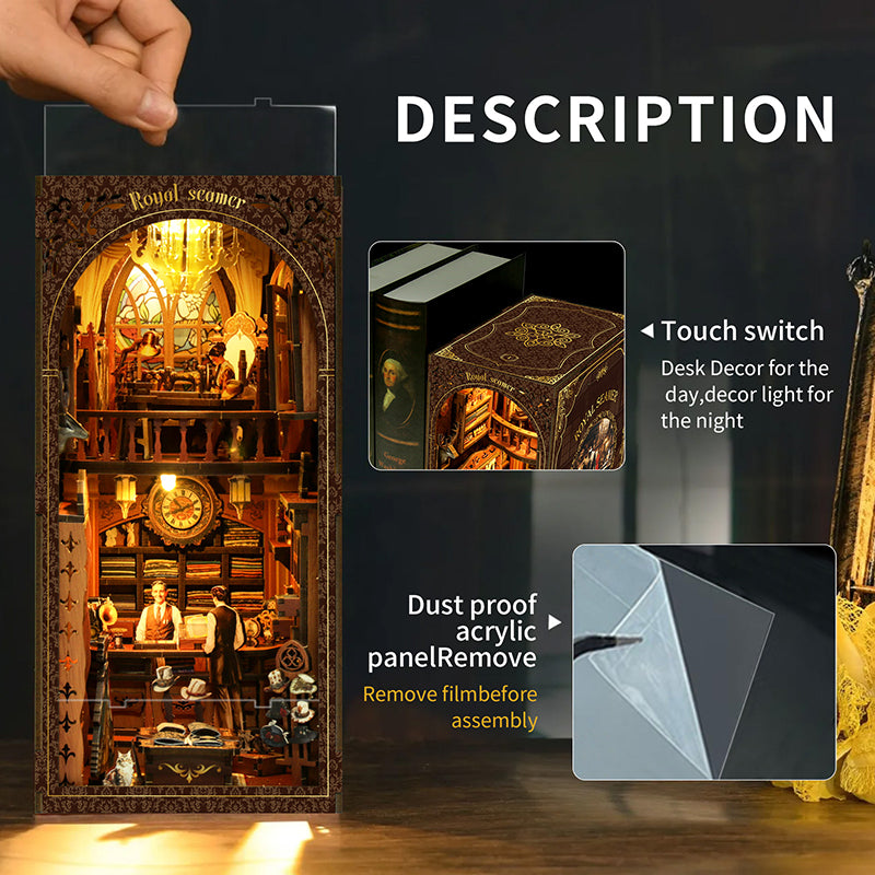 The Royal Atelier DIY Book Nook Kit | Windsor & Scroll