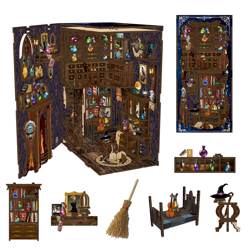 The Enchanter’s Elixirs DIY Book Nook Kit | Windsor & Scroll