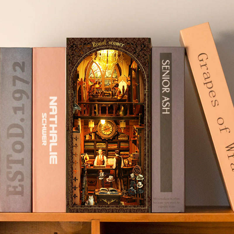 The Royal Atelier DIY Book Nook Kit | Windsor & Scroll
