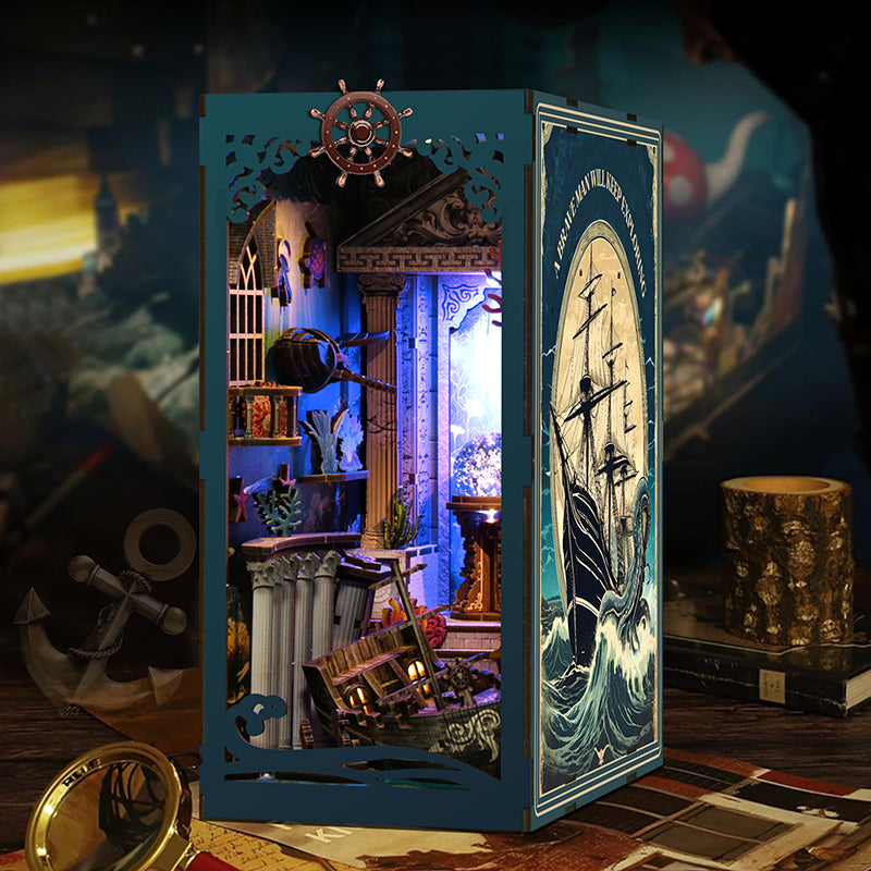 Riddle on the Seabed DIY Book Nook Kit | Windsor & Scroll