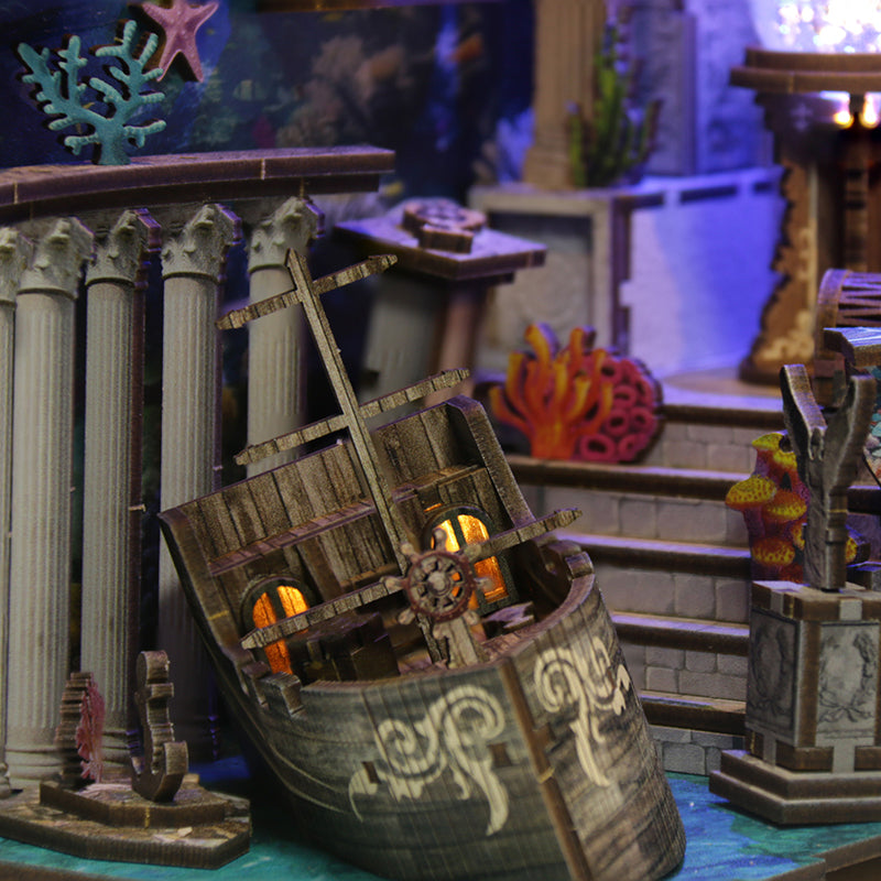 Riddle on the Seabed DIY Book Nook Kit | Windsor & Scroll