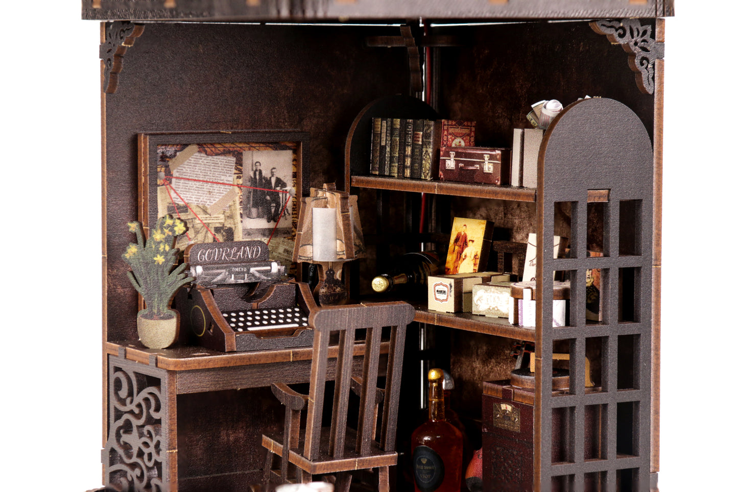 Holmes Detective Agency DIY Book Nook Kit | Windsor & Scroll