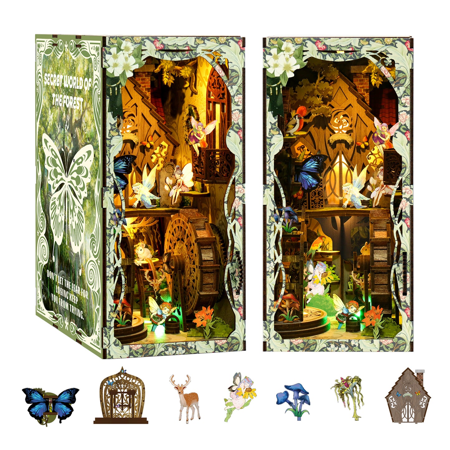 Secret World of the Forest DIY Book Nook Kit| Windsor & Scroll