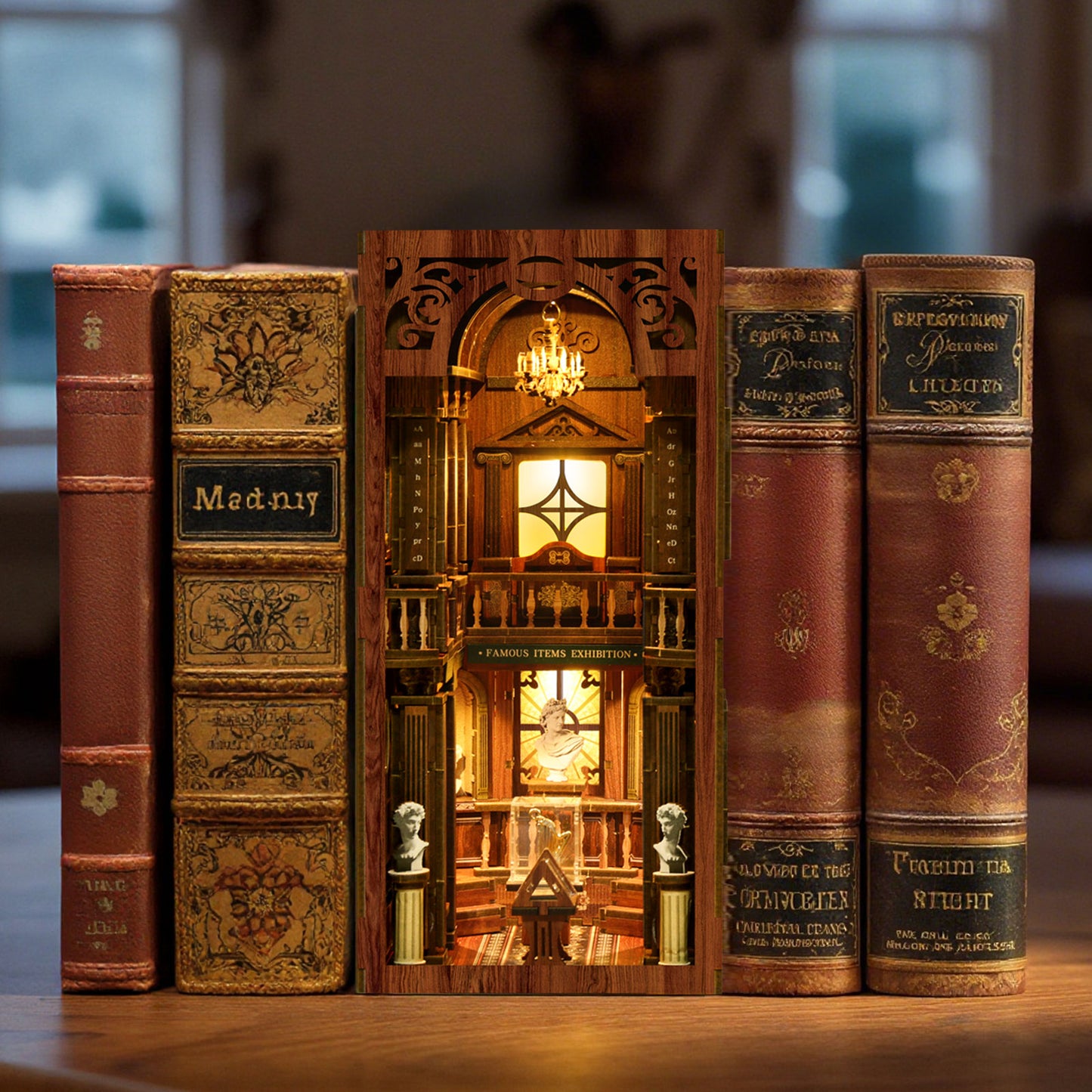 The Philosophical Library DIY Book Nook Kit | Windsor & Scroll