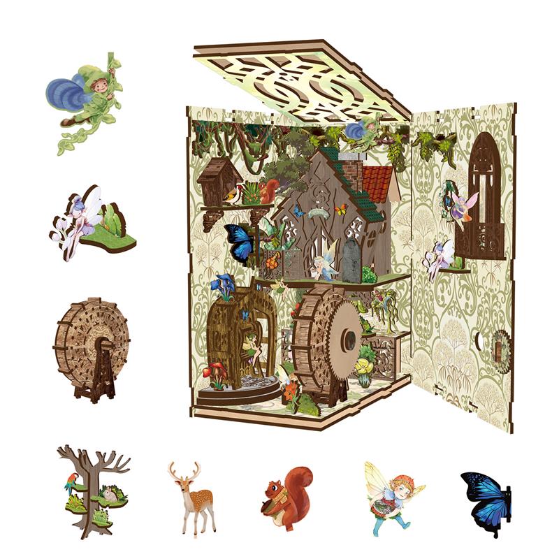 Secret World of the Forest DIY Book Nook Kit| Windsor & Scroll
