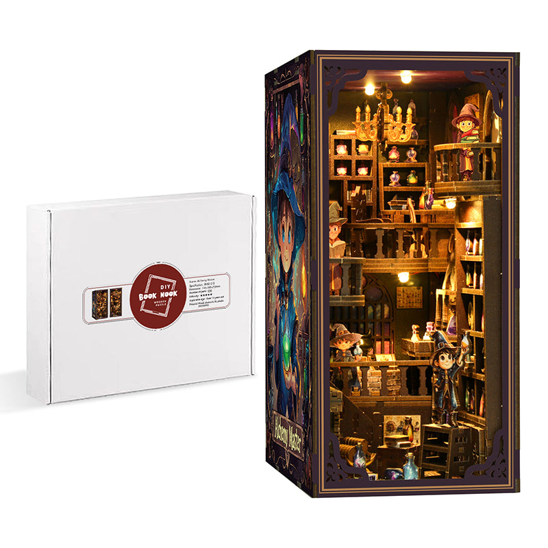 The Magic Study DIY Book Nook Kit | Windsor & Scroll