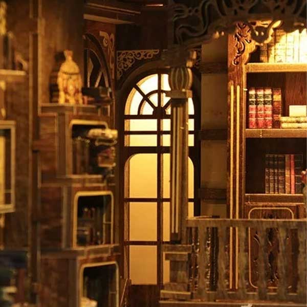 Ancient Book Collection Room DIY Book Nook Kit | Windsor & Scroll