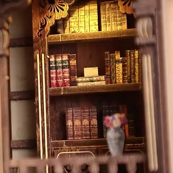 Ancient Book Collection Room DIY Book Nook Kit | Windsor & Scroll