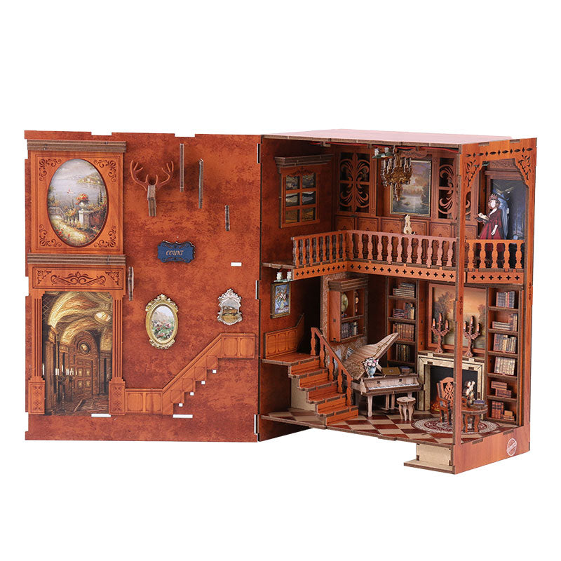 Grimm’s Cottage Library DIY Book Nook Kit | Windsor & Scroll