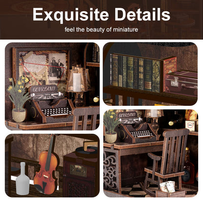 Holmes Detective Agency DIY Book Nook Kit | Windsor & Scroll