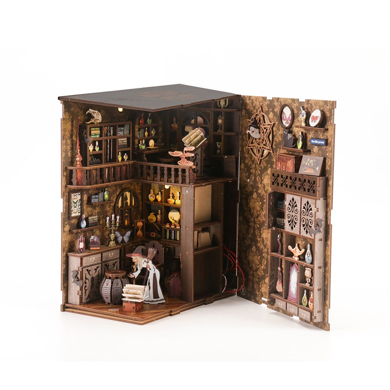 The Enchanted Witch’s Atelier DIY Book Nook Kit | Windsor & Scroll