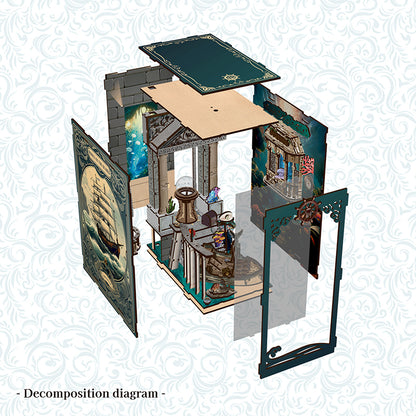 Riddle on the Seabed DIY Book Nook Kit | Windsor & Scroll