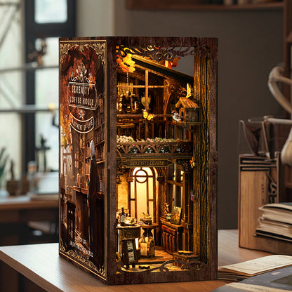 Serenity Coffee House DIY Book Nook Kit | Windsor & Scroll