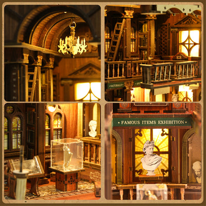 The Philosophical Library DIY Book Nook Kit | Windsor & Scroll