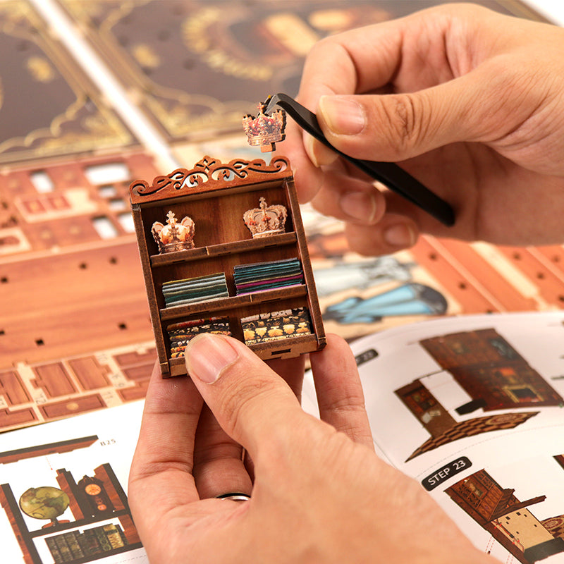 The Royal Atelier DIY Book Nook Kit | Windsor & Scroll