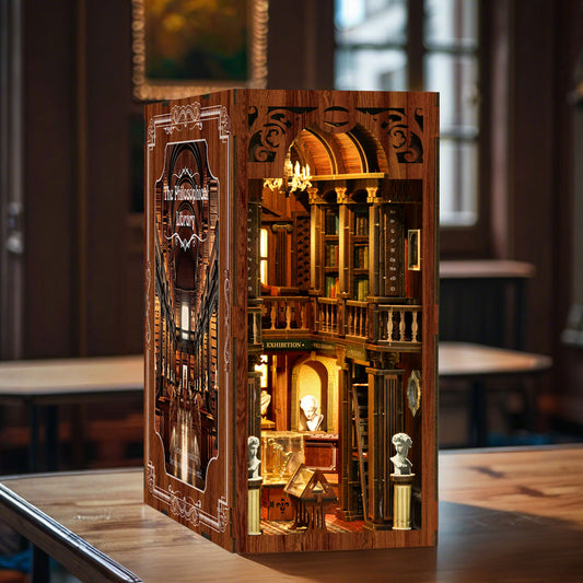 The Philosophical Library DIY Book Nook Kit | Windsor & Scroll