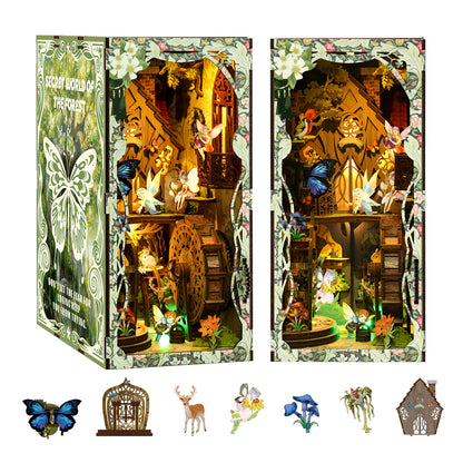 Secret World of the Forest DIY Book Nook Kit| Windsor & Scroll