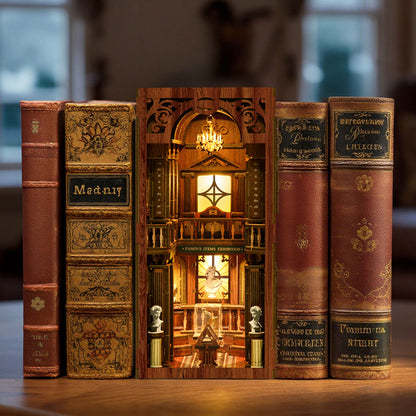 The Philosophical Library DIY Book Nook Kit | Windsor & Scroll