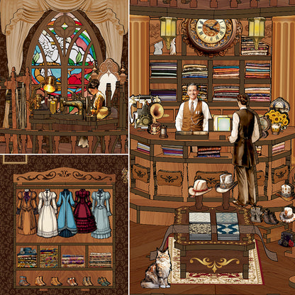 The Royal Atelier DIY Book Nook Kit | Windsor & Scroll
