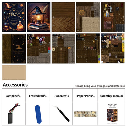 The Enchanted Witch’s Atelier DIY Book Nook Kit | Windsor & Scroll