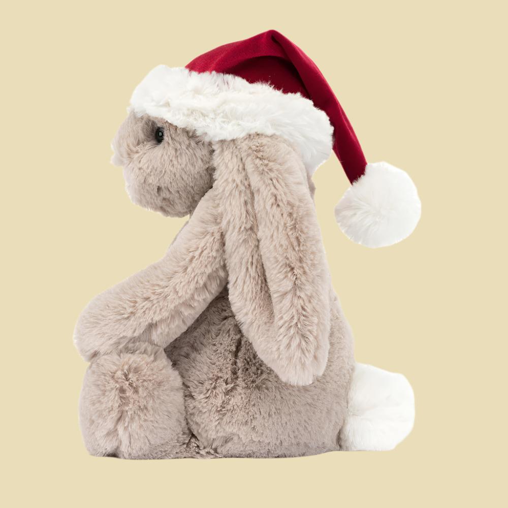 Jellycat Bashful Christmas Bunny 1