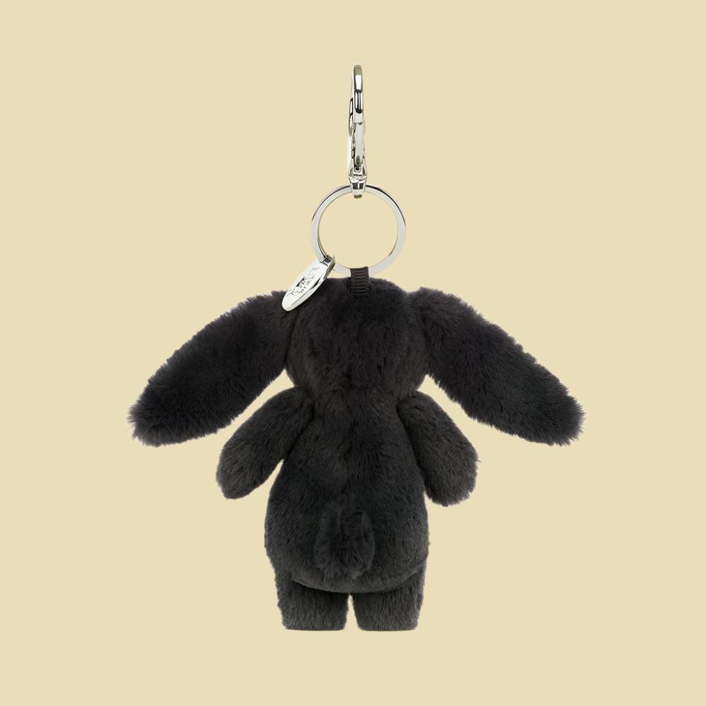 Jellycat Bashful Inky Bunny Bag Charm 1