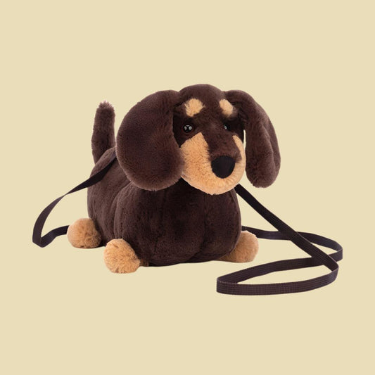 Jellycat Otto Sausage Dog Bag 1