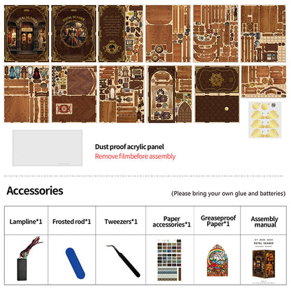 The Royal Atelier DIY Book Nook Kit | Windsor & Scroll