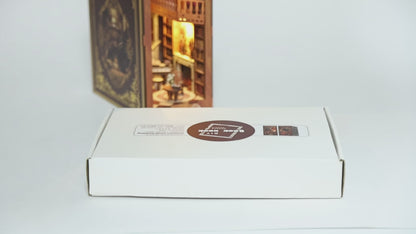 Grimm’s Cottage Library DIY Book Nook Kit | Windsor & Scroll